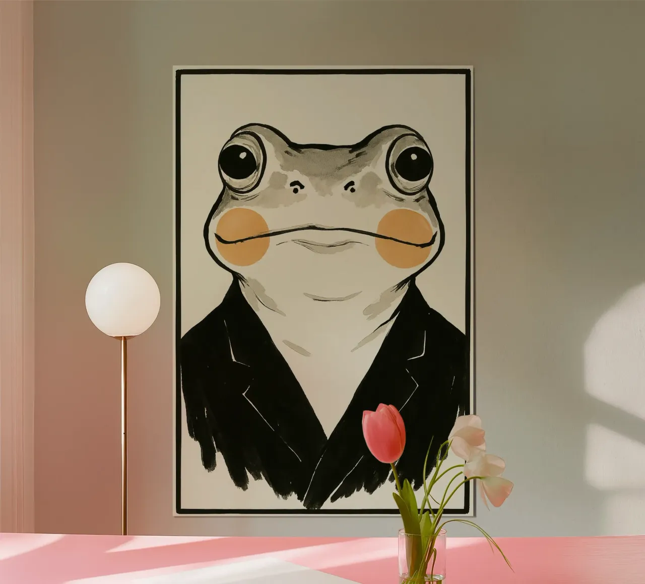 Frog poster da PurePeachStudio