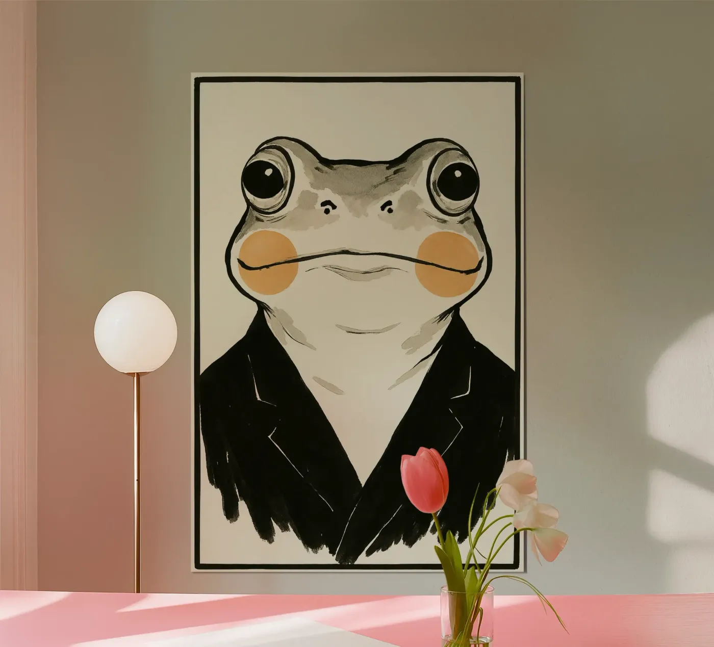 Frog poster de PurePeachStudio