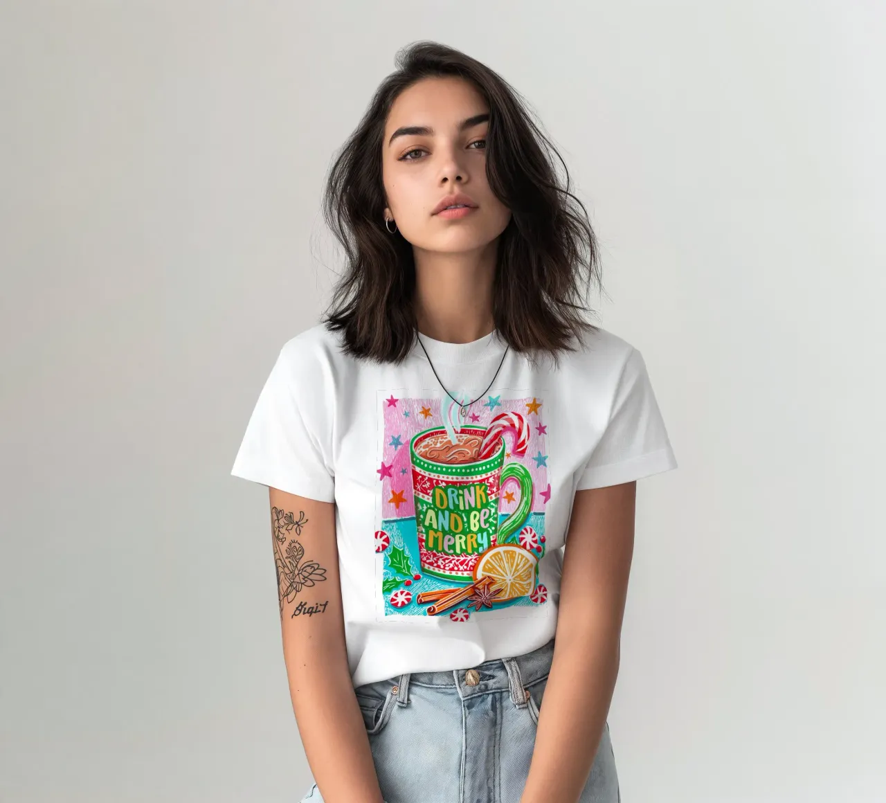 BERE E STARE IN ALLEGRIA t-shirt da Jess Stempel
