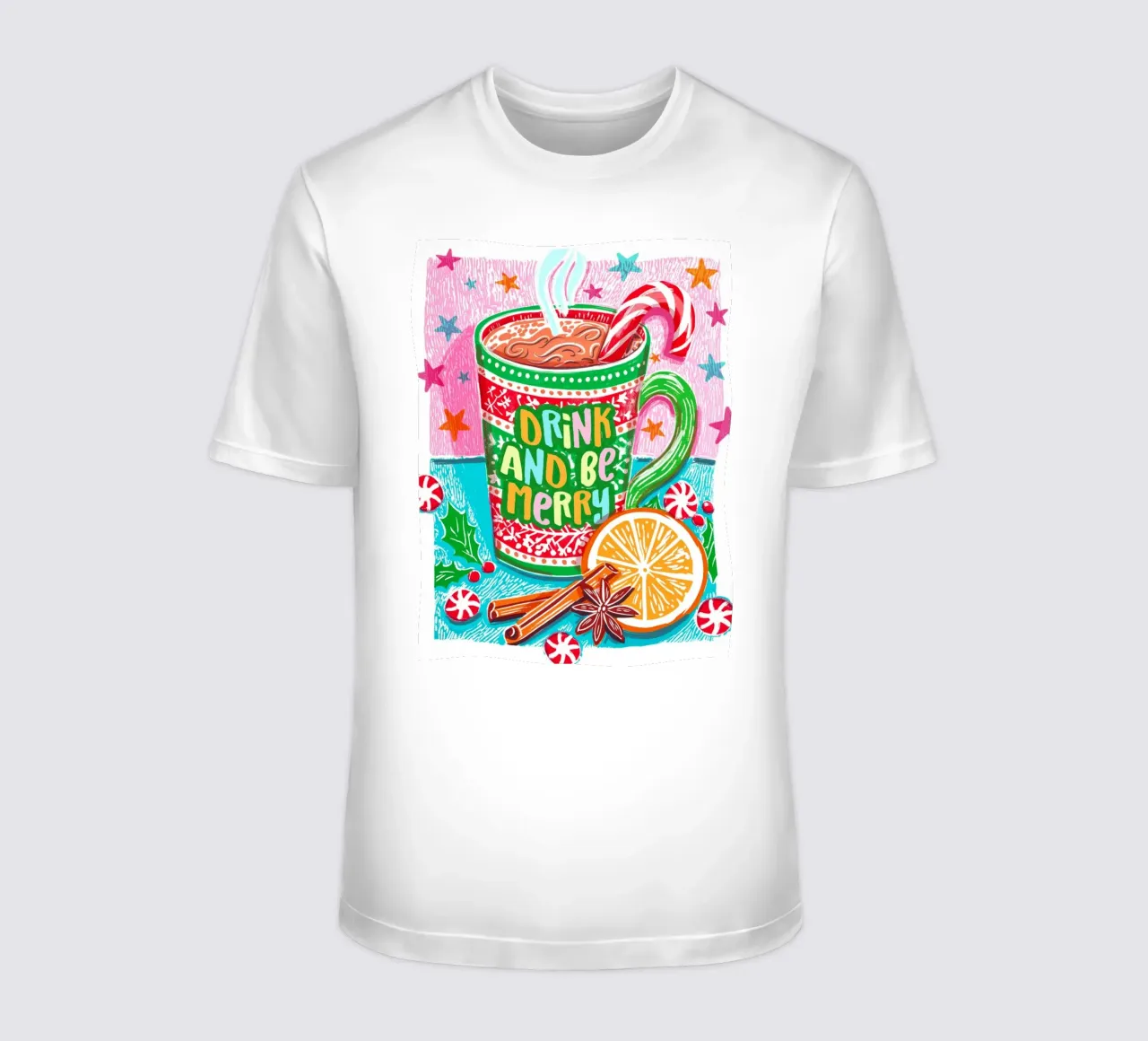 BERE E STARE IN ALLEGRIA t-shirt da Jess Stempel