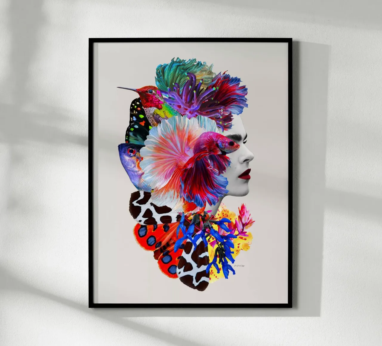 Ana e o Mar poster da Ana Paula Hoppe