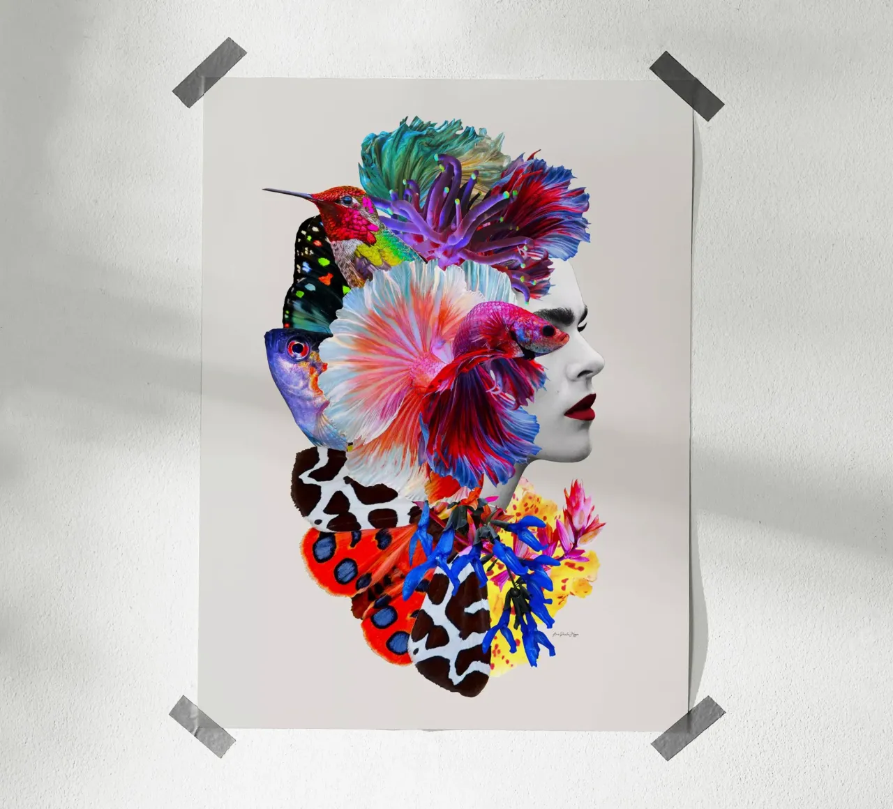 Ana e o Mar poster da Ana Paula Hoppe