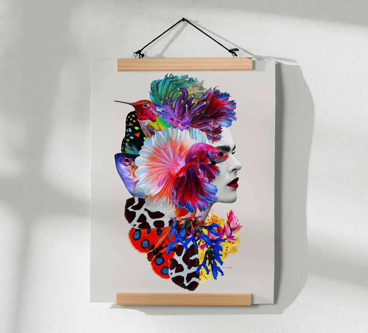 Ana e o Mar poster da Ana Paula Hoppe