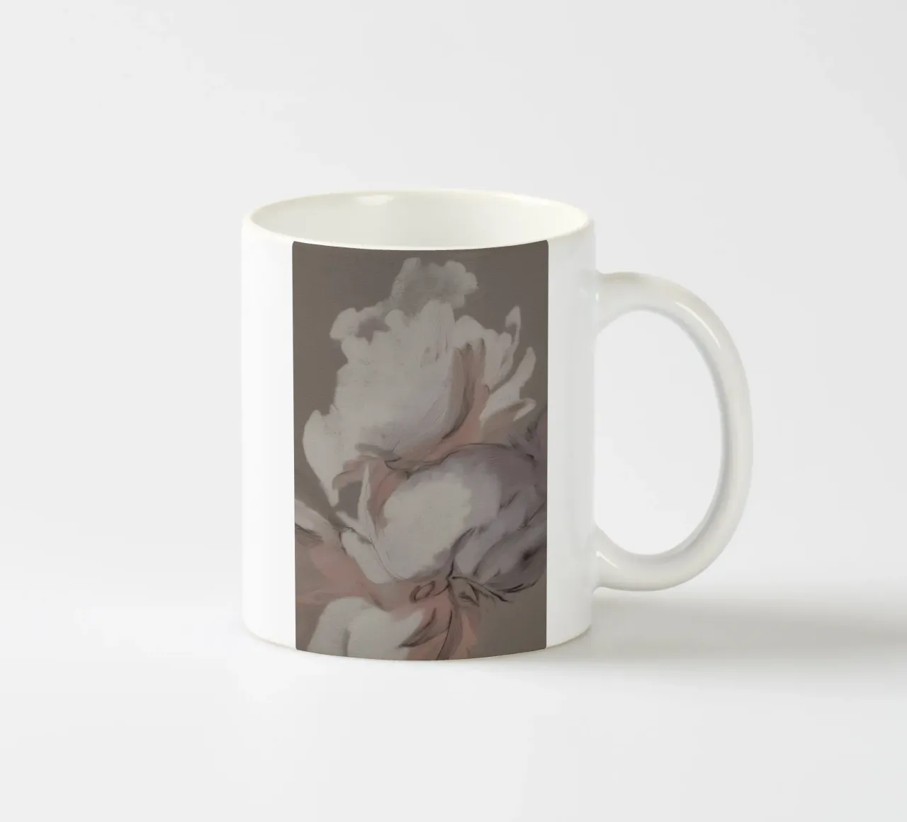 Poesia del colore floreale tazza in ceramica da Carinaprint