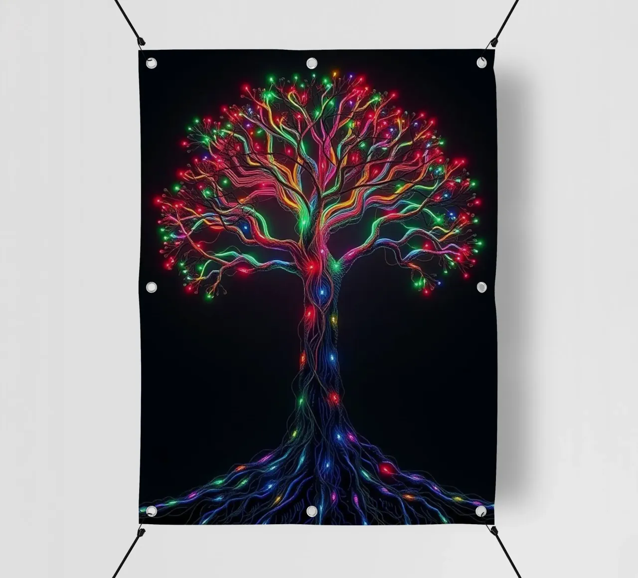 Albero cosmico della vita telo in pvc da Artistic-shop