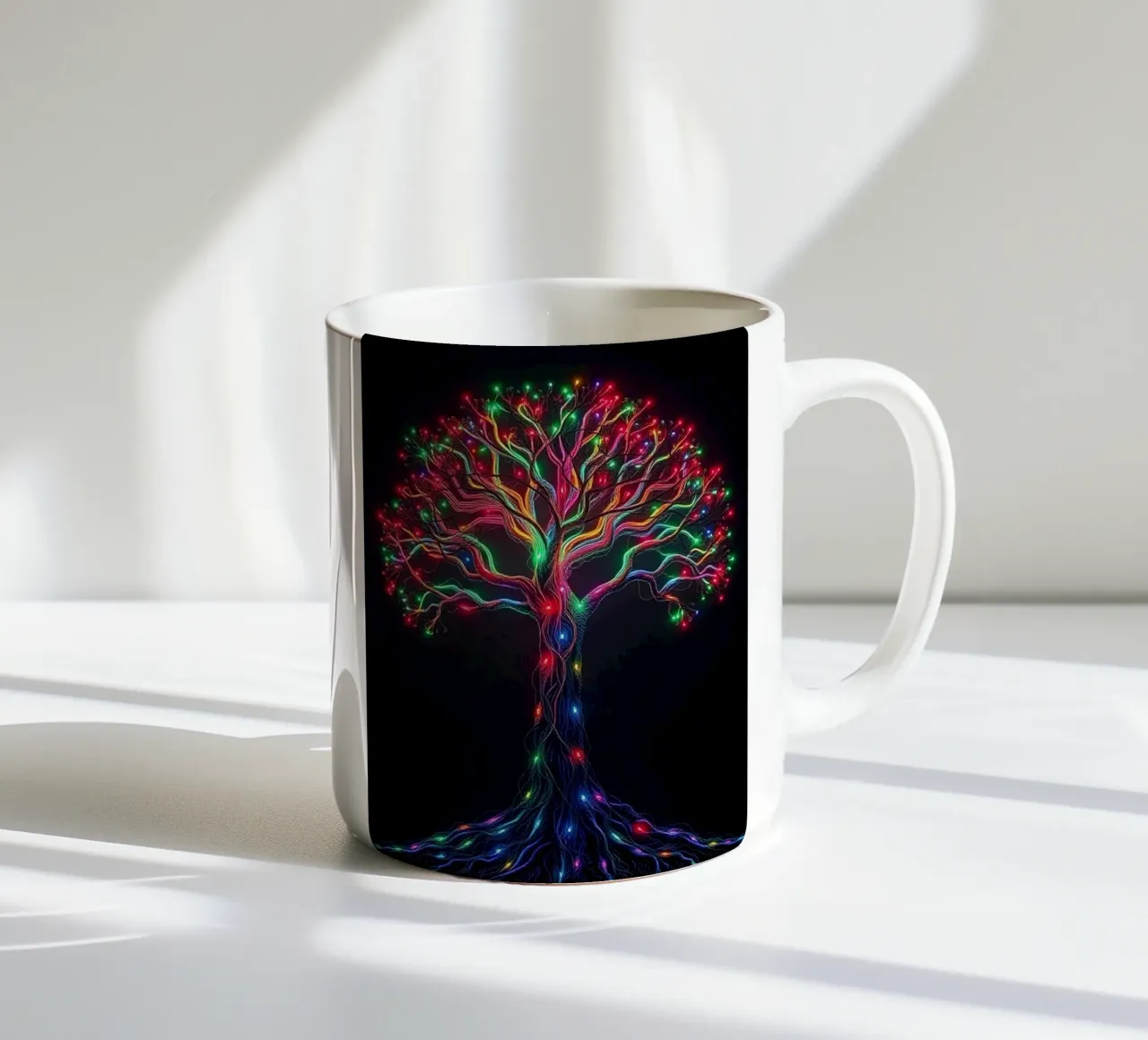 Albero cosmico della vita tazza in ceramica da Artistic-shop