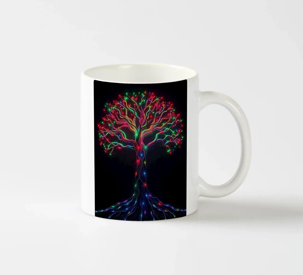 Albero cosmico della vita tazza in ceramica da Artistic-shop