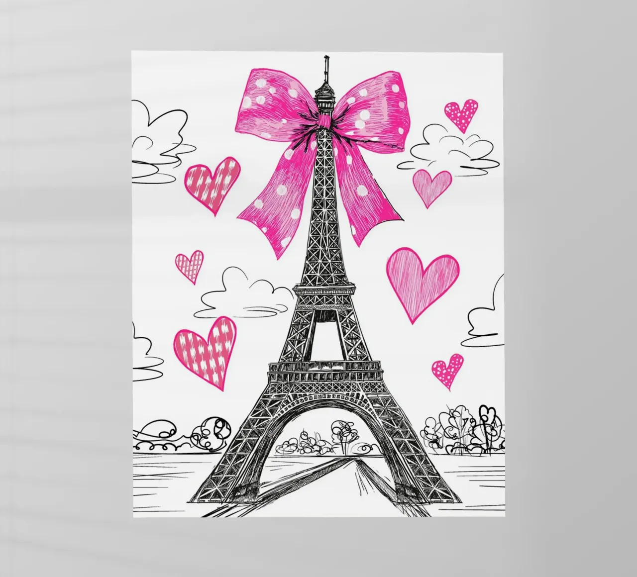 Arco della Torre Eiffel pellicola backlit da Jess Stempel