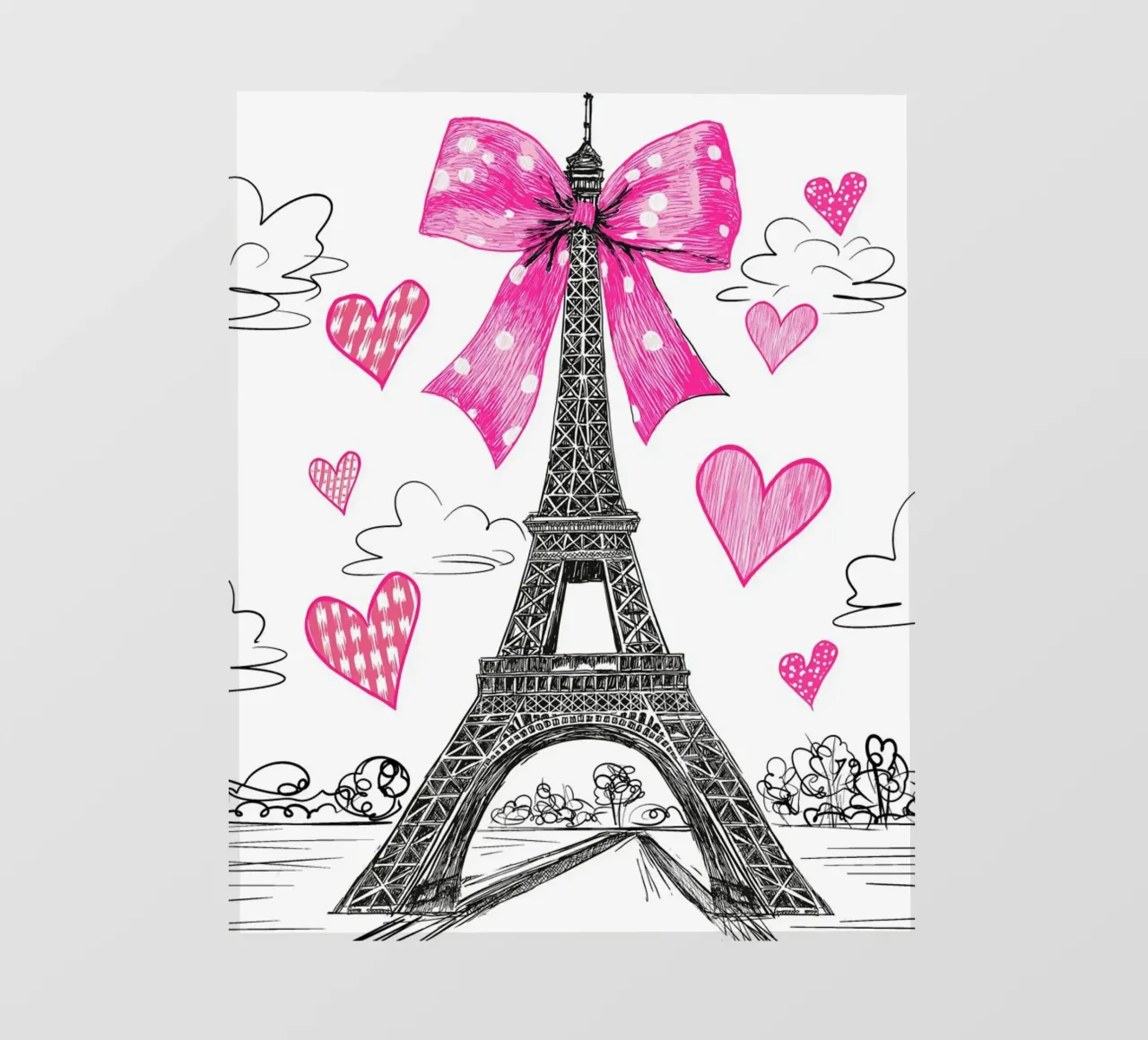 Arco della Torre Eiffel pellicola backlit da Jess Stempel