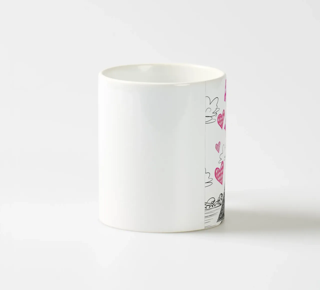 Arco della Torre Eiffel tazza in ceramica da Jess Stempel