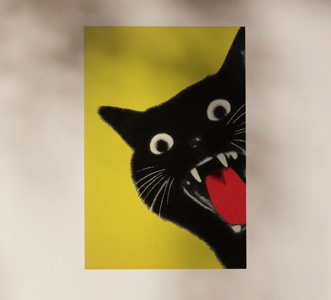 Wild Black Cat | Pura gioia di vivere pellicola backlit da Autofocus
