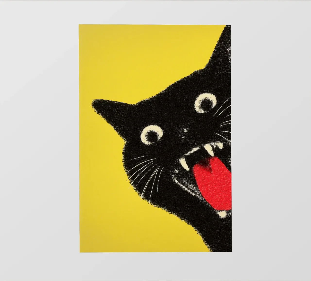 Wild Black Cat | Pura gioia di vivere pellicola backlit da Autofocus