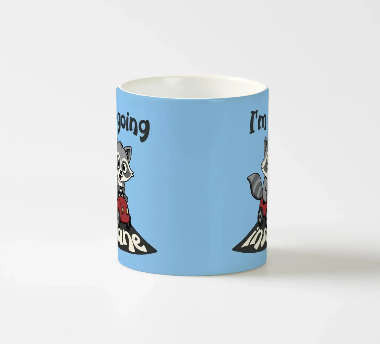 Sto diventando pazzo - Procione tazza in ceramica da Loobs