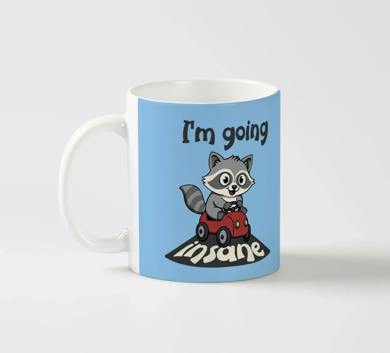Sto diventando pazzo - Procione tazza in ceramica da Loobs