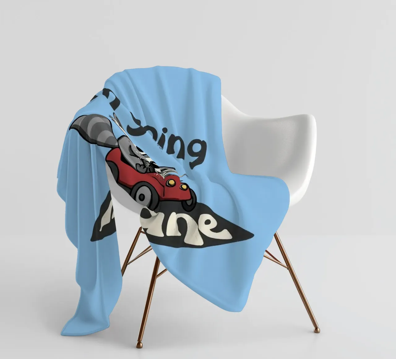 Sto diventando pazzo - Procione coperta in pile da Loobs