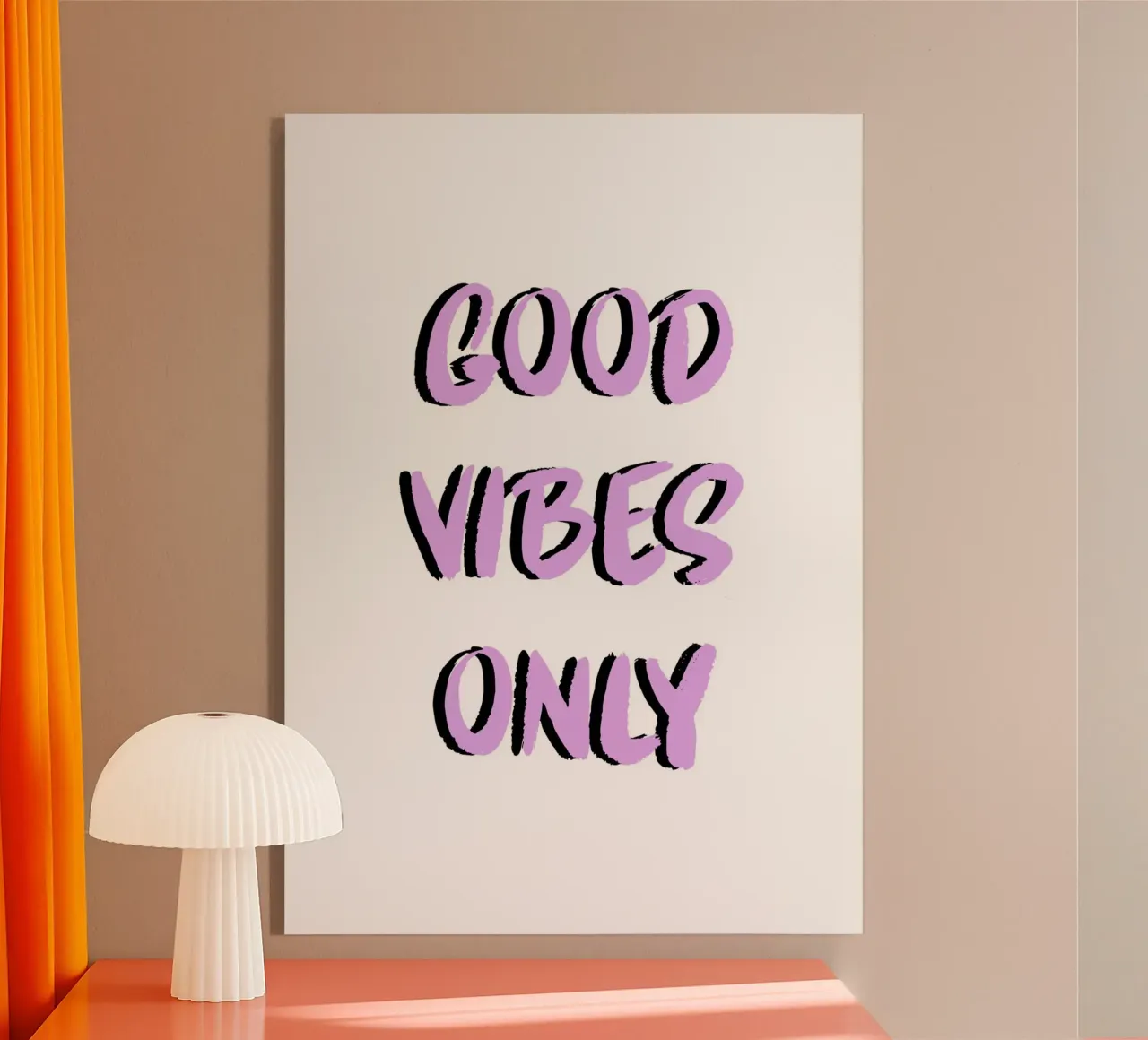 Good vibes only plexiglass da PinkCandyWalls