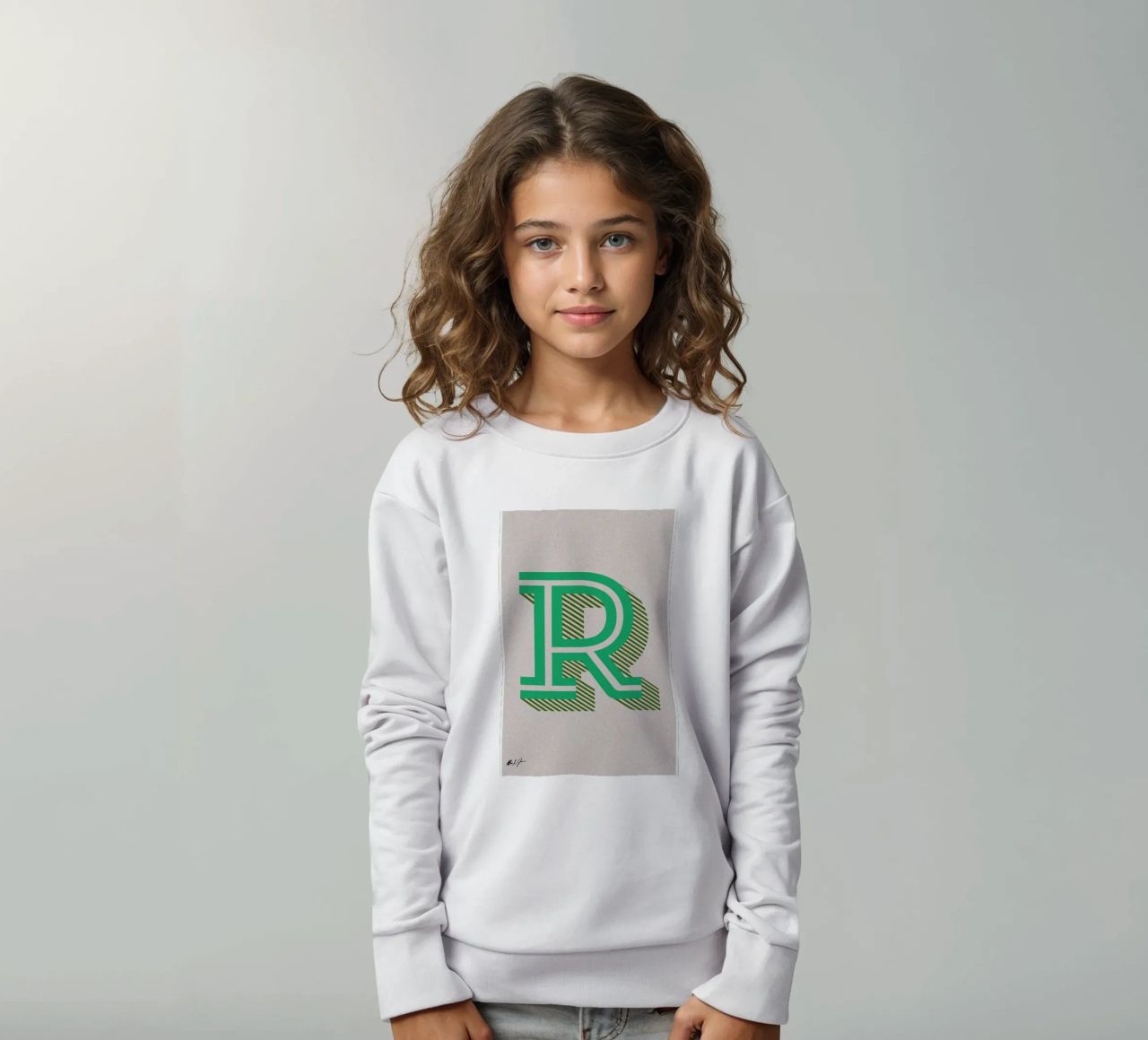R felpa bambino da Andreas Jarner