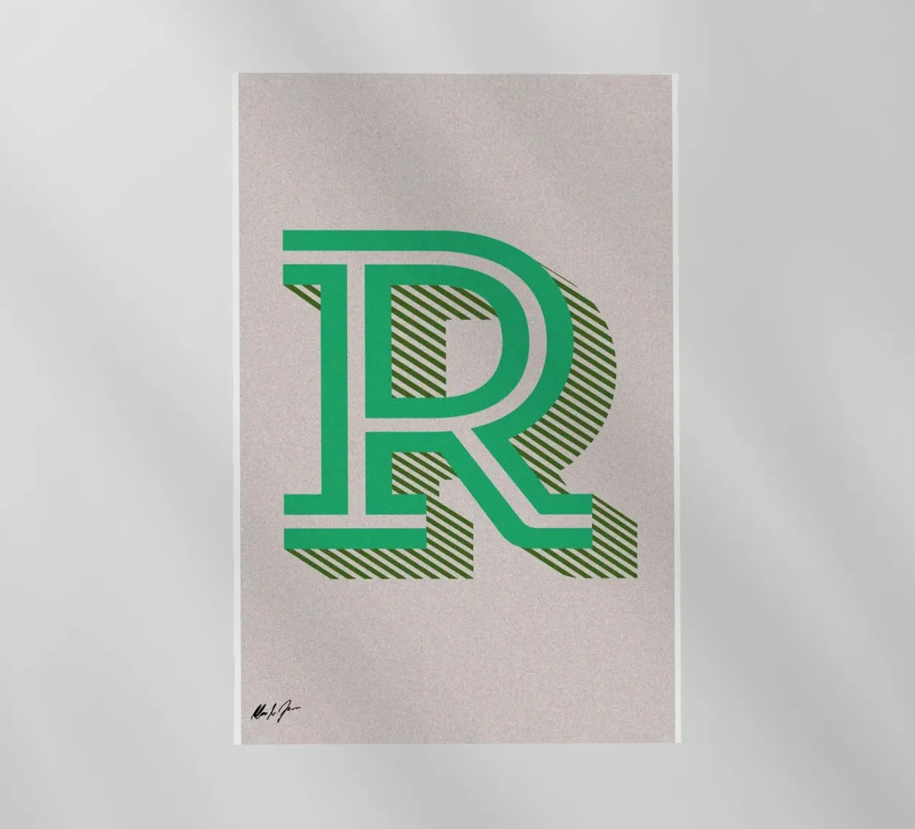 R film rétro-éclairé de Andreas Jarner