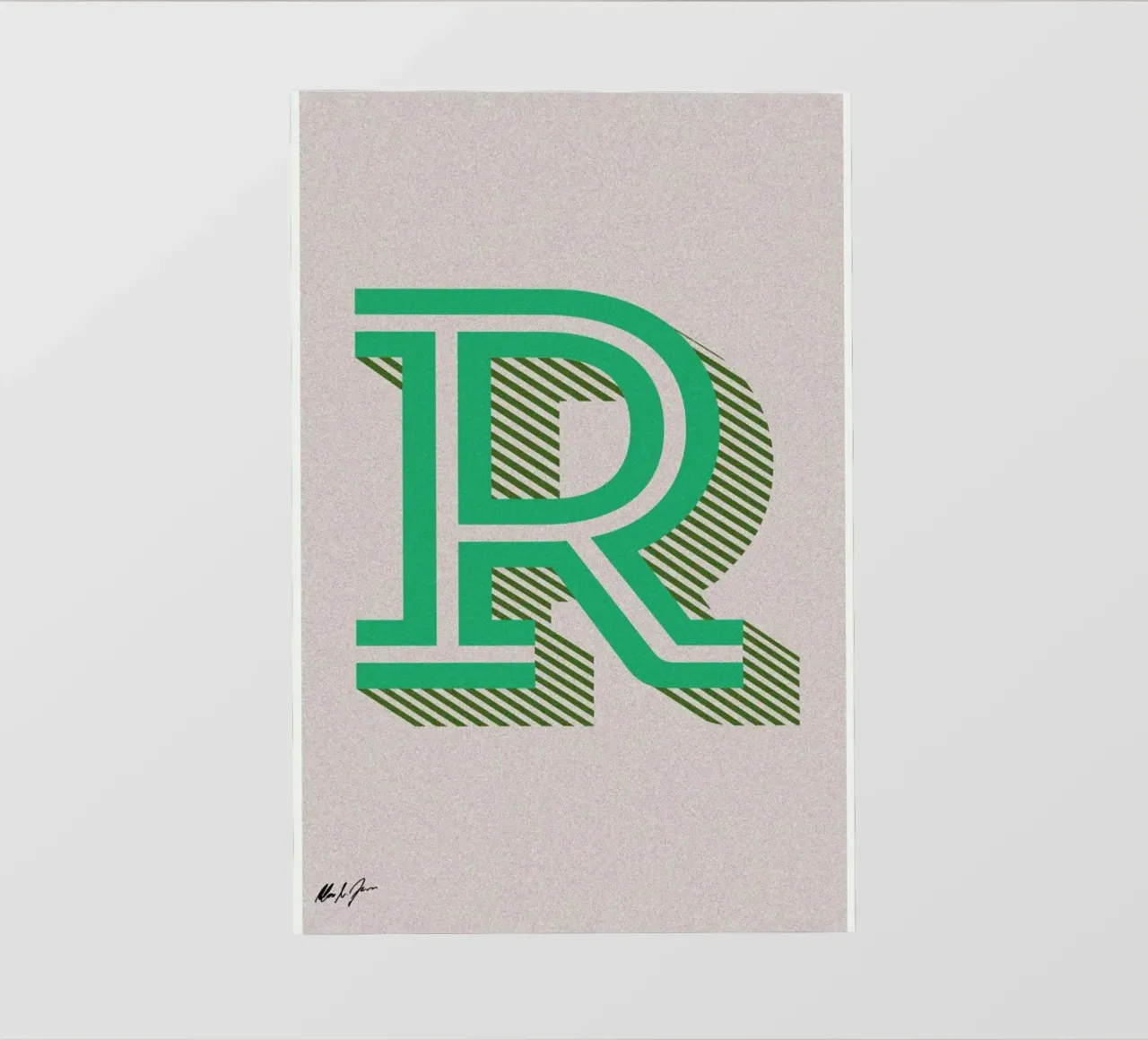 R film rétro-éclairé de Andreas Jarner