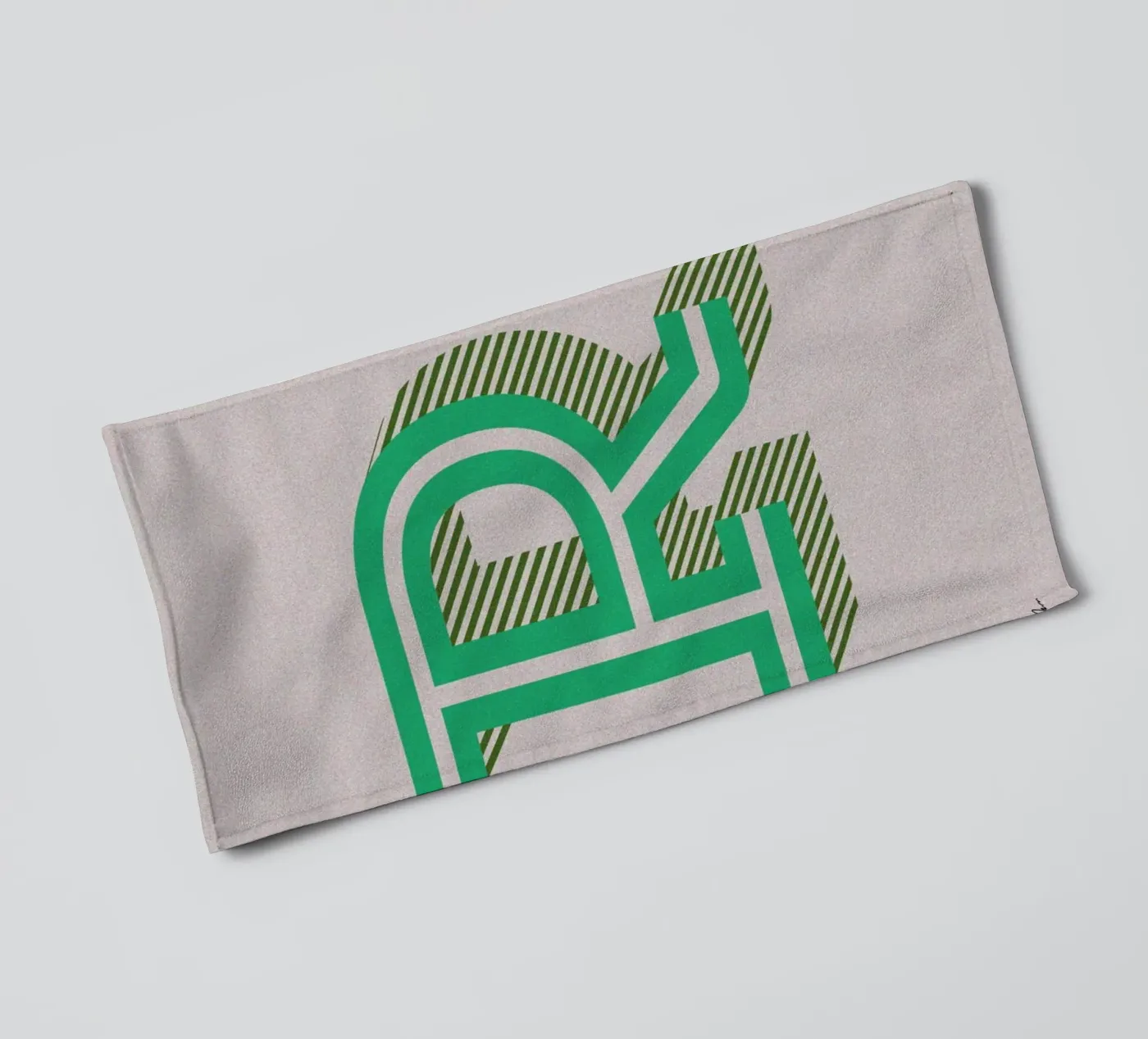 R badhanddoek van Andreas Jarner