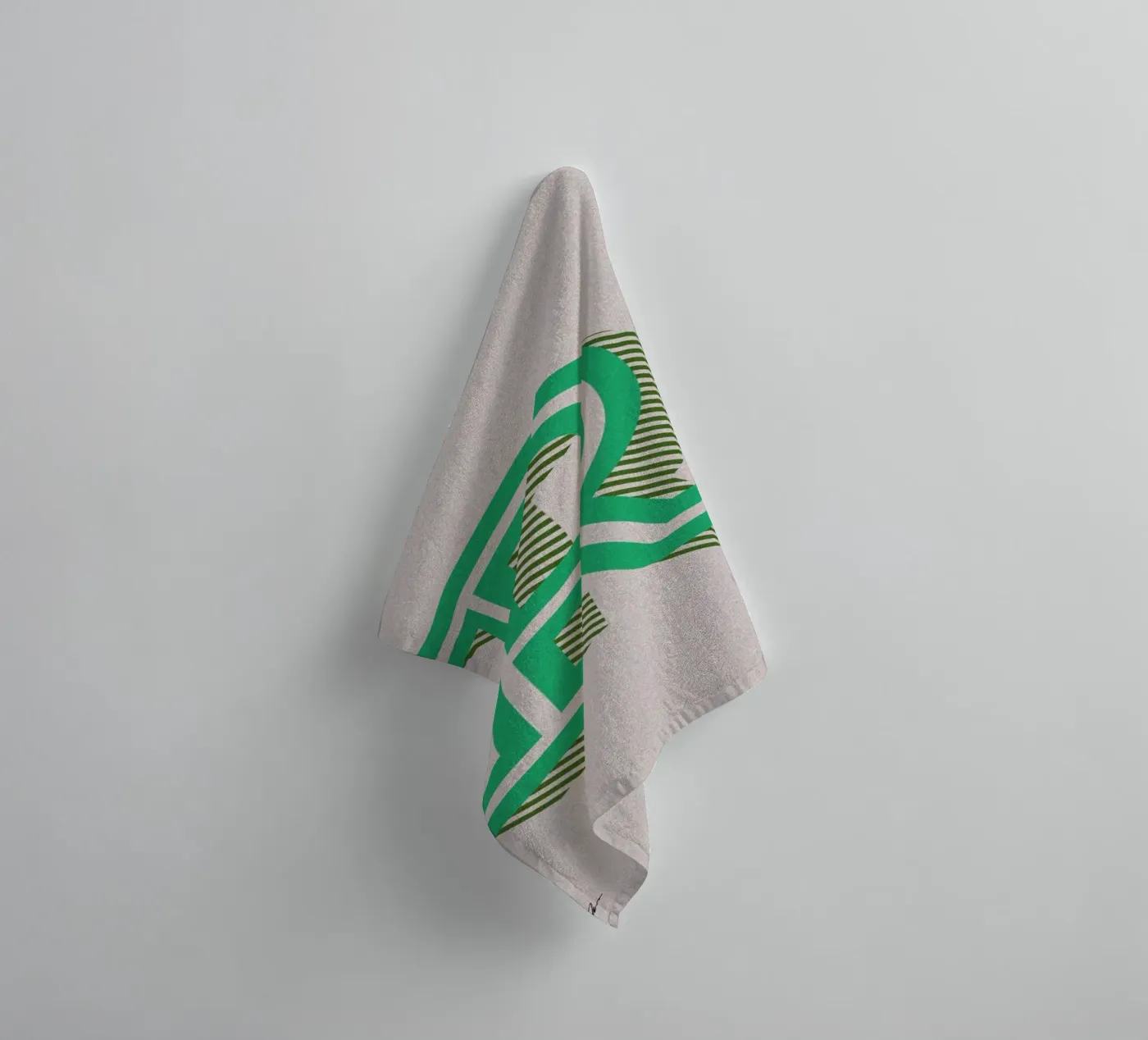 R badhanddoek van Andreas Jarner