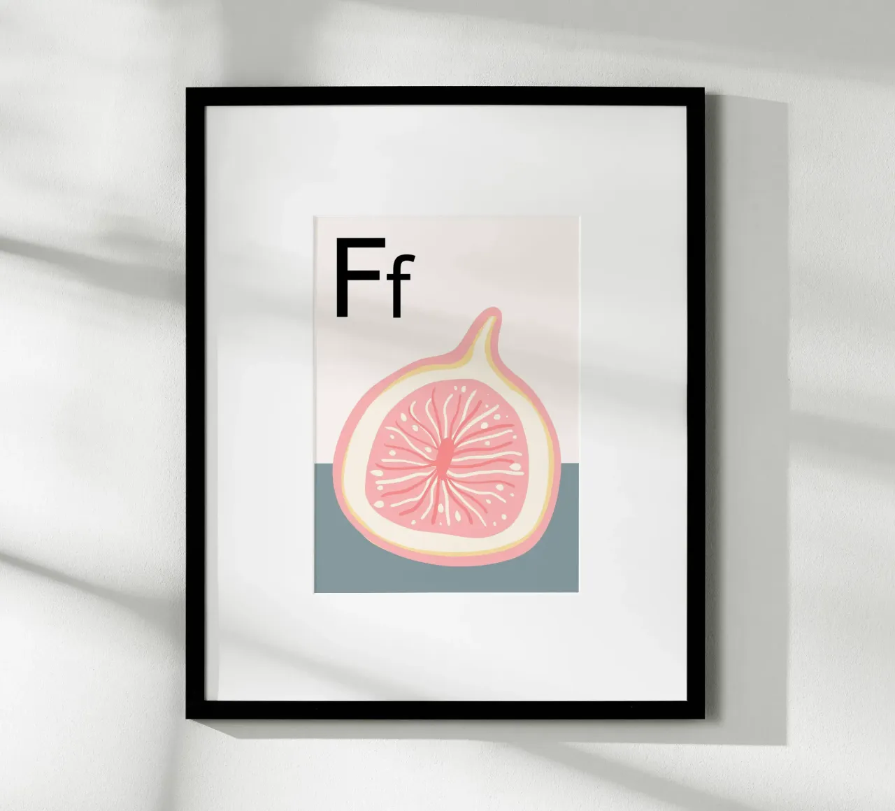 Fig poster by PurePeachStudio