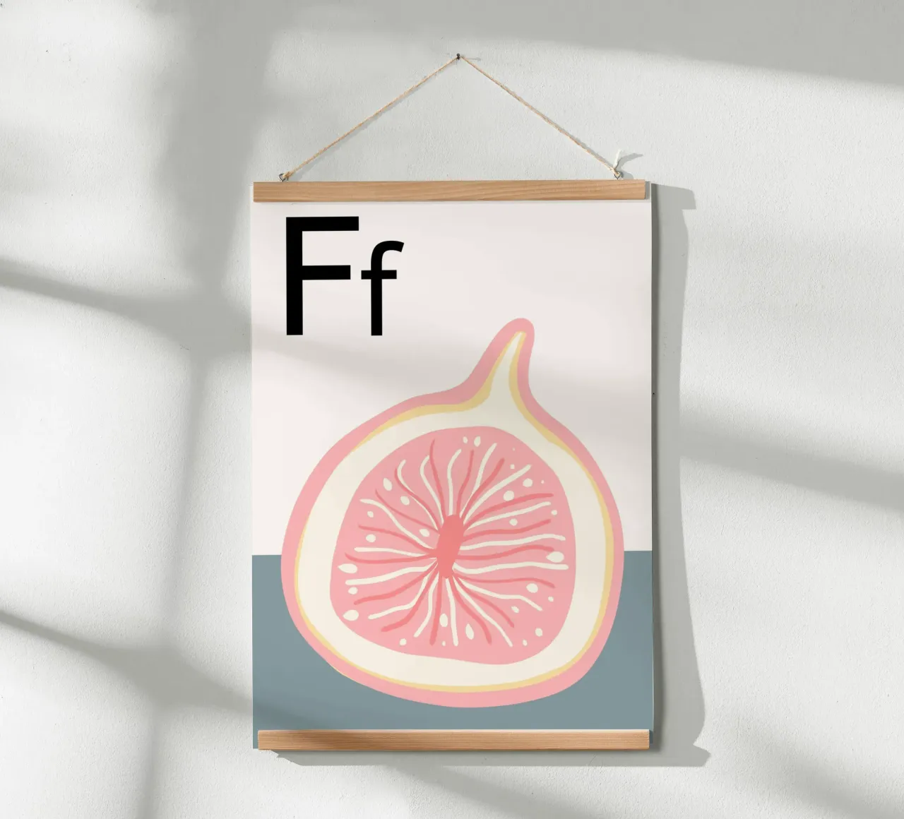 Fig poster by PurePeachStudio