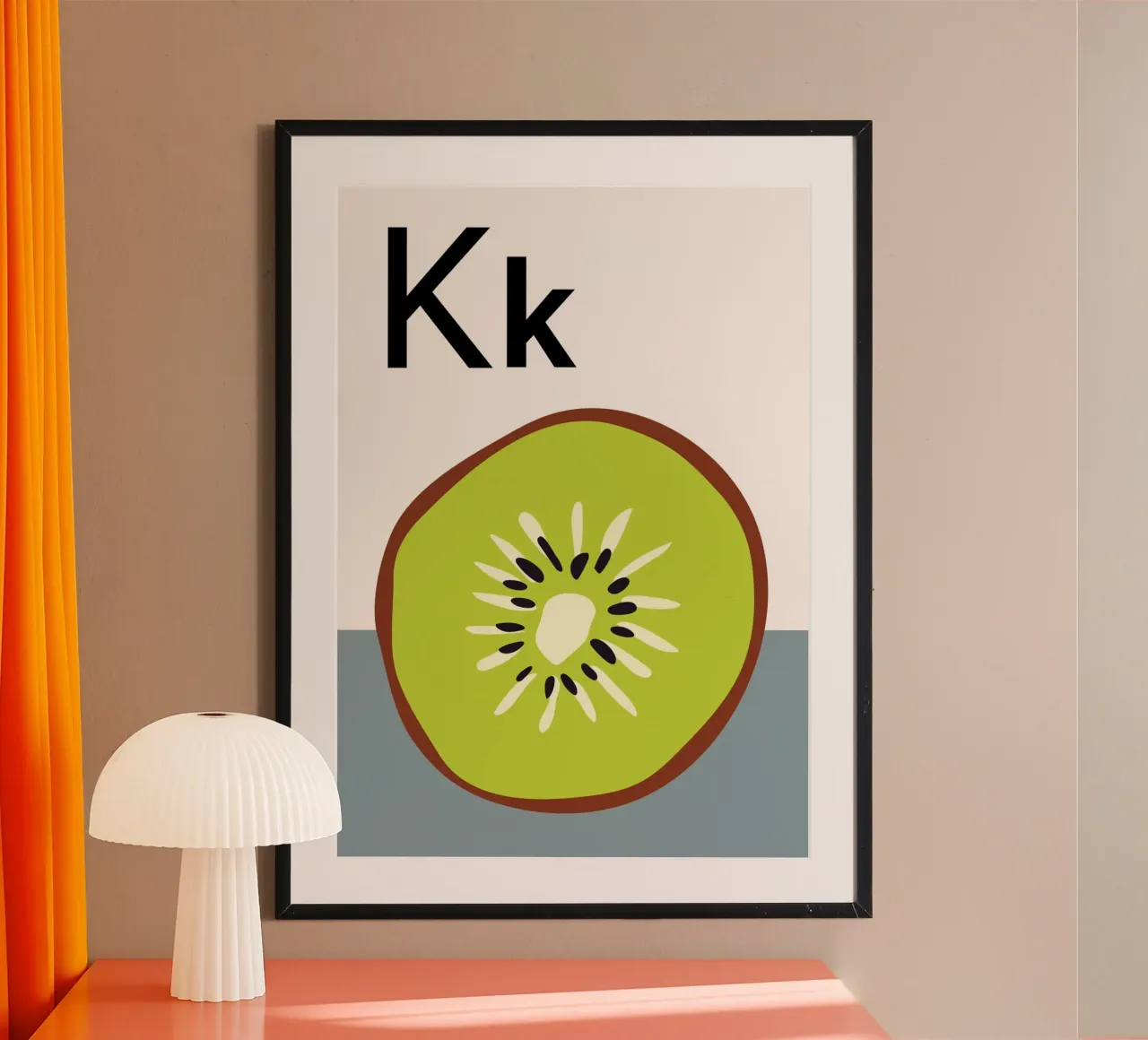 Kiwi poster da PurePeachStudio