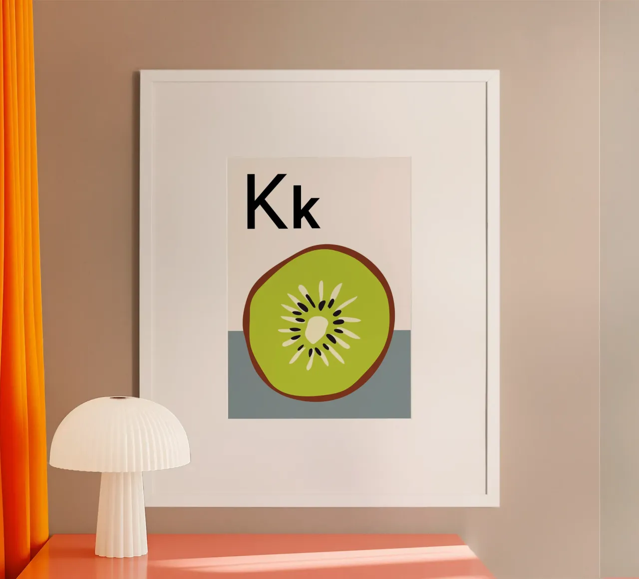 Kiwi poster da PurePeachStudio