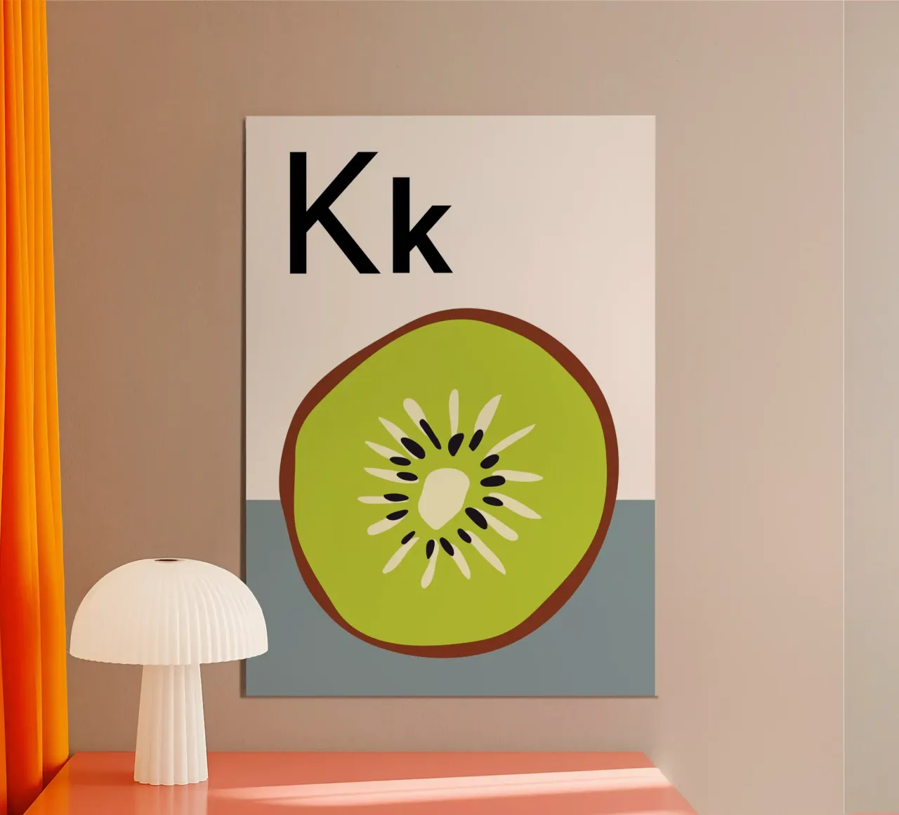 Kiwi poster da PurePeachStudio