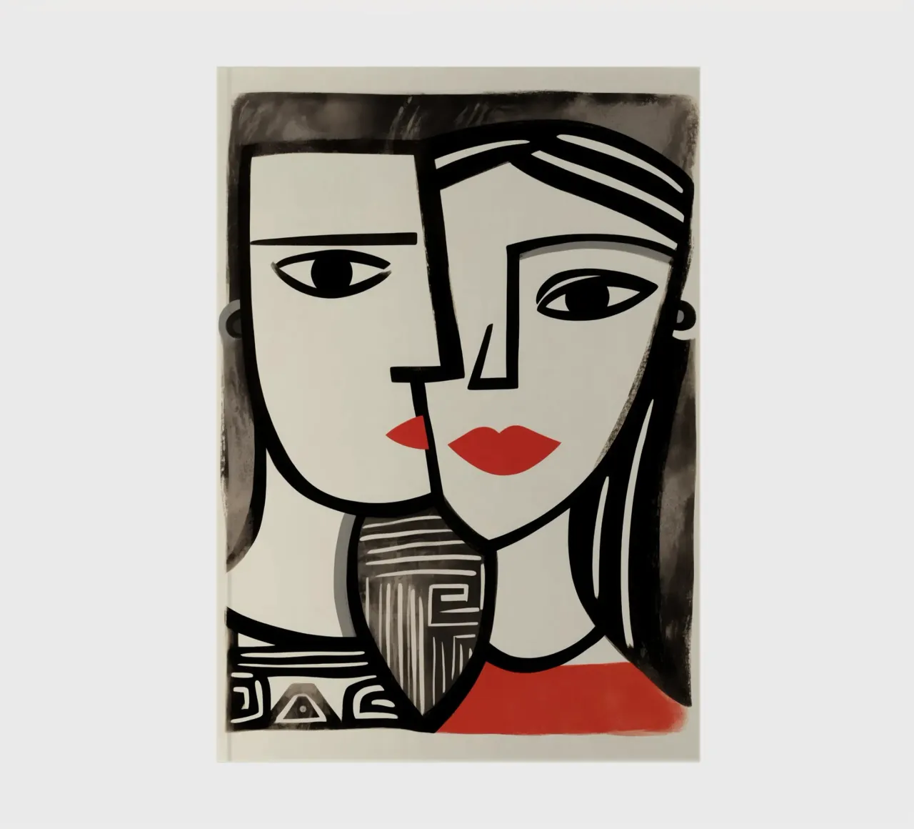 Doppio ritratto cubista | Omaggio a Picasso diario da Autofocus