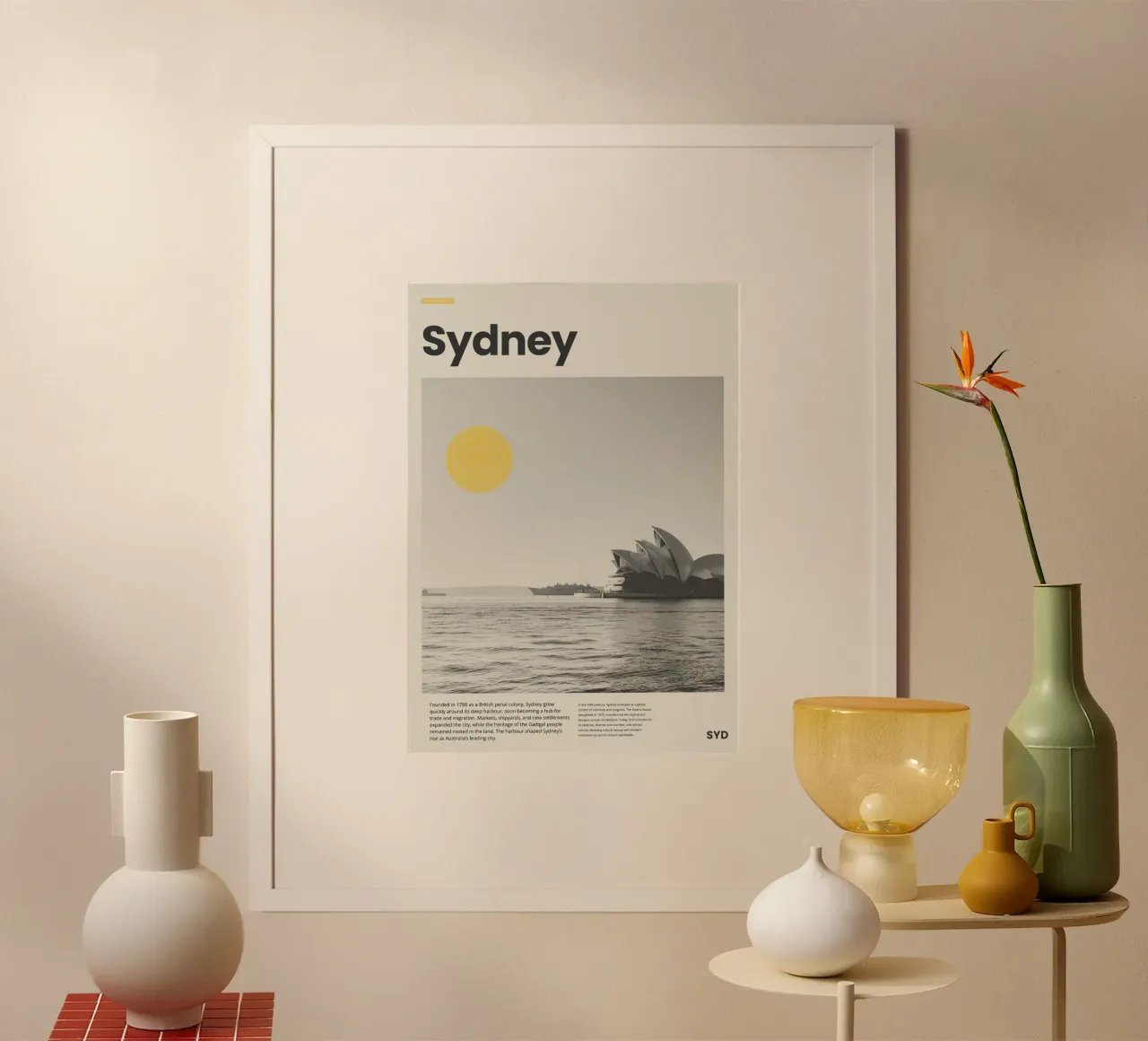 Sydney poster da PurePeachStudio