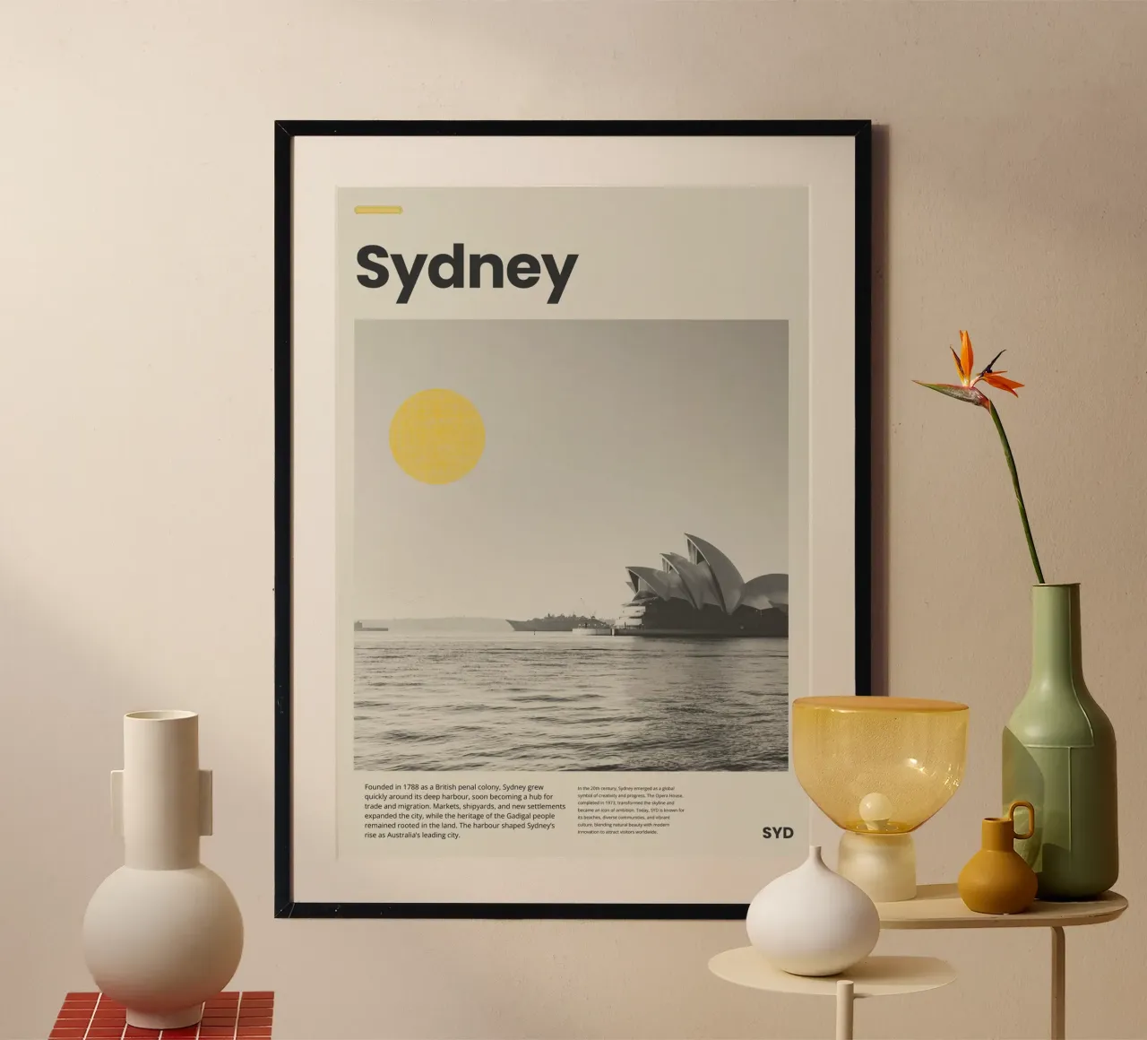 Sydney poster da PurePeachStudio