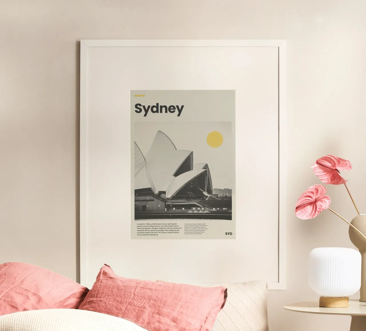 Sydney poster da PurePeachStudio