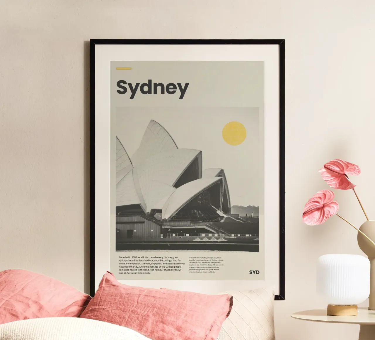 Sydney poster da PurePeachStudio