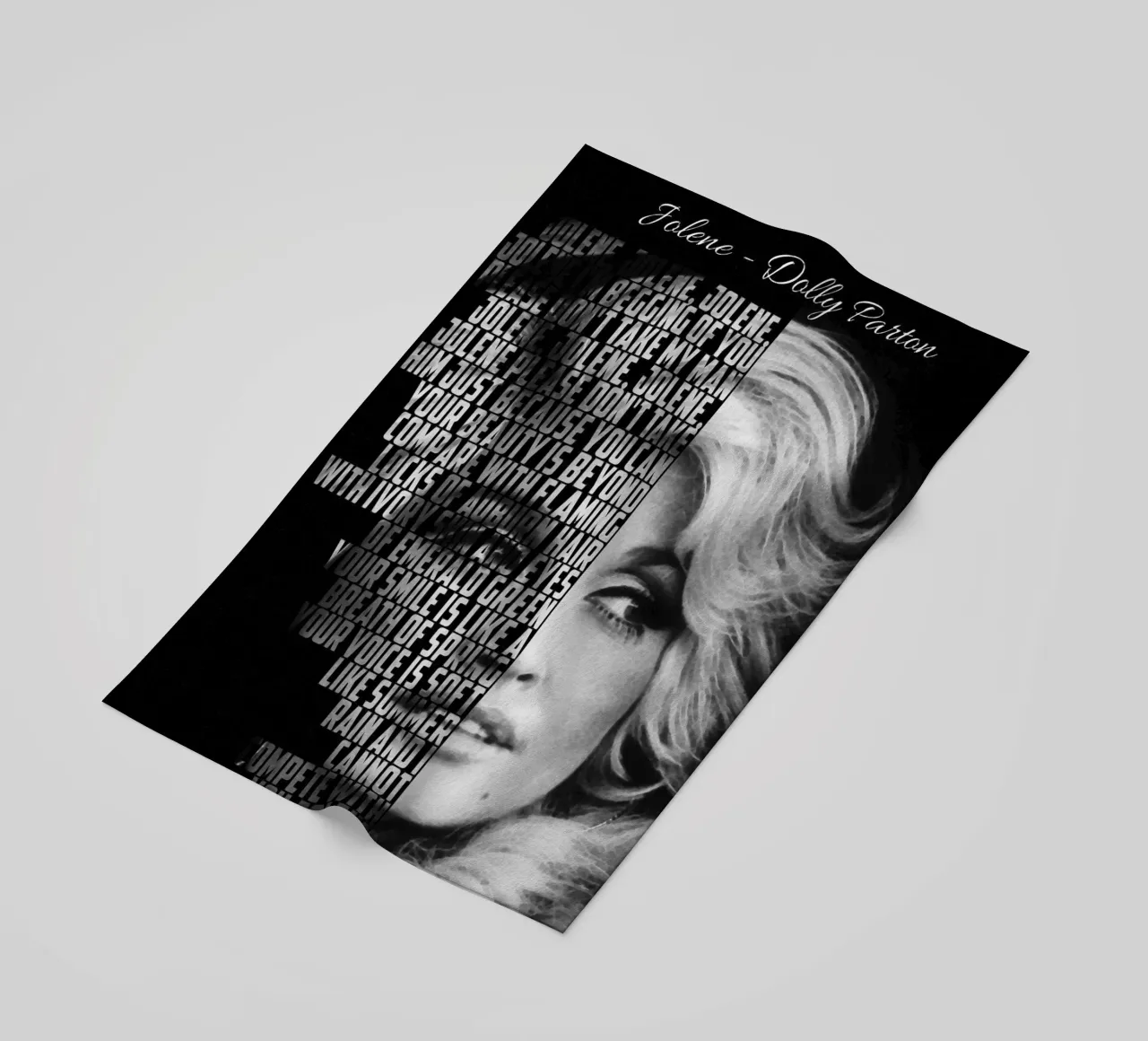Jolene beach towel by Gunawan Rb