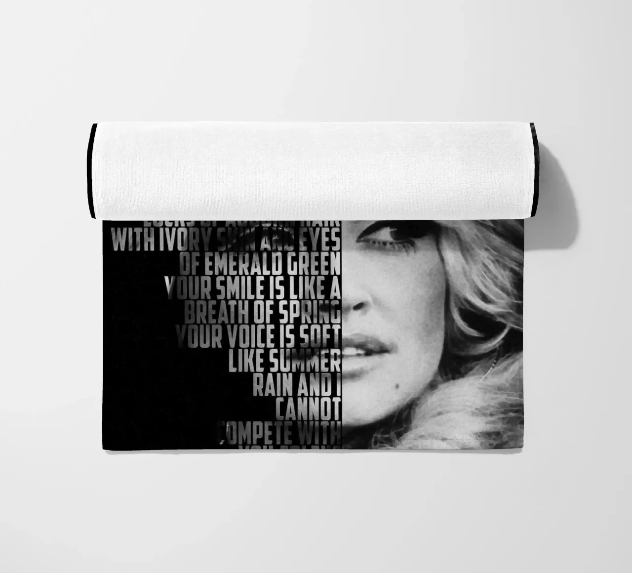 Jolene beach towel by Gunawan Rb