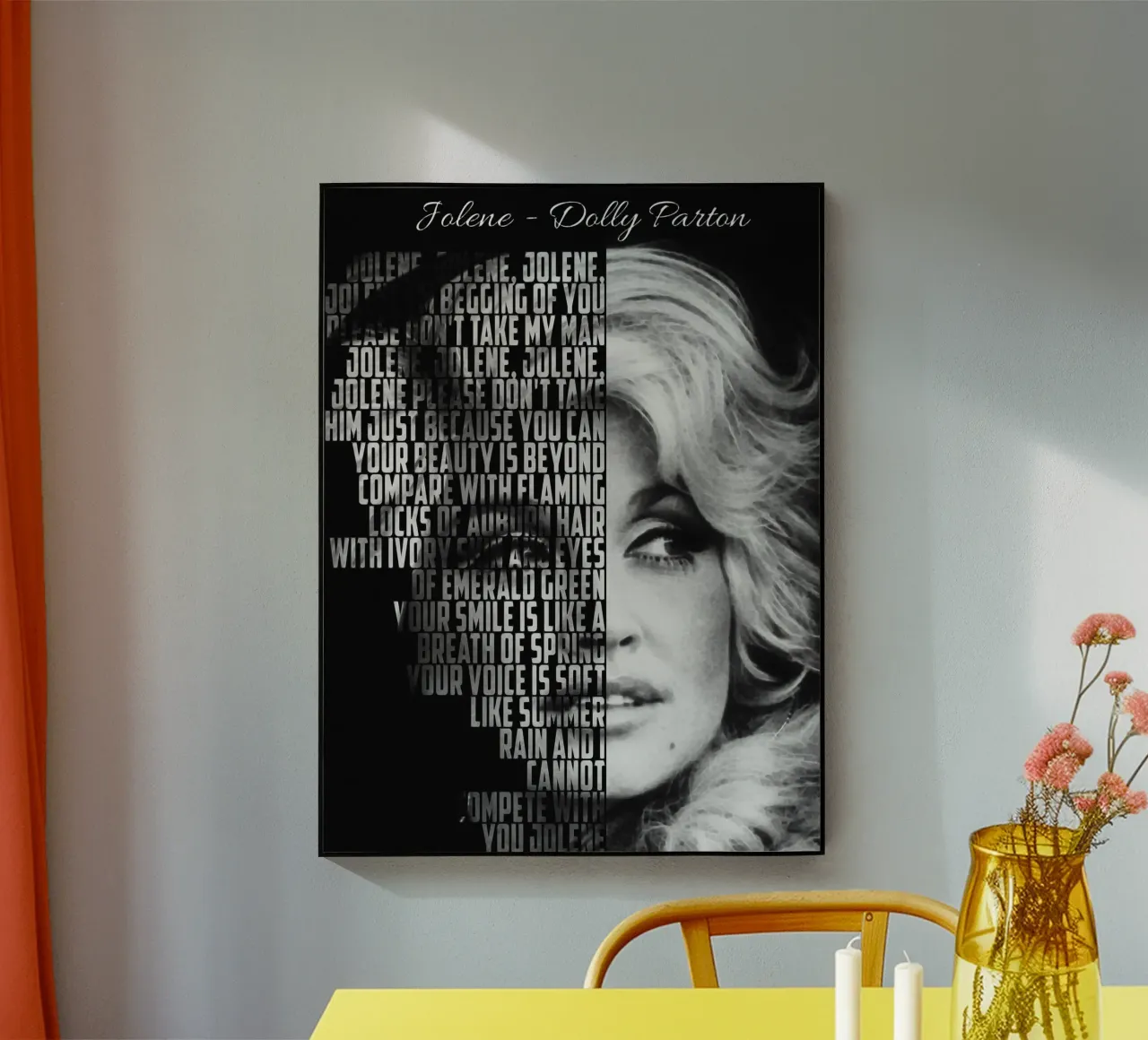 Jolene plexiglass da Gunawan Rb