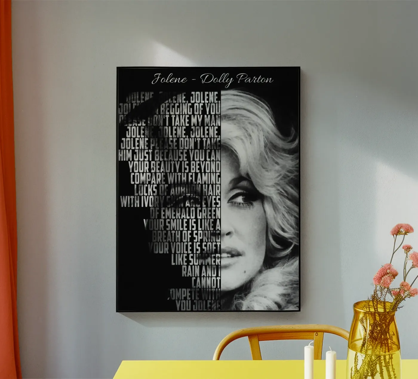 Jolene plexiglass da Gunawan Rb