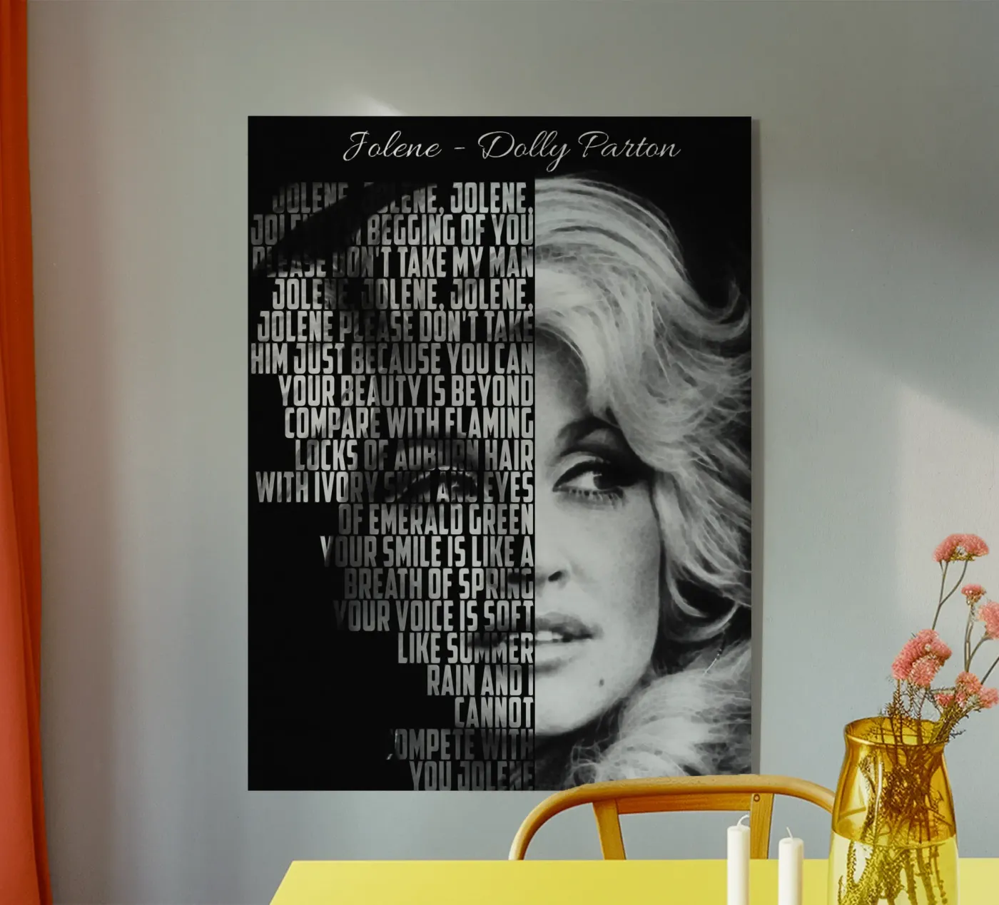 Jolene plexiglass da Gunawan Rb