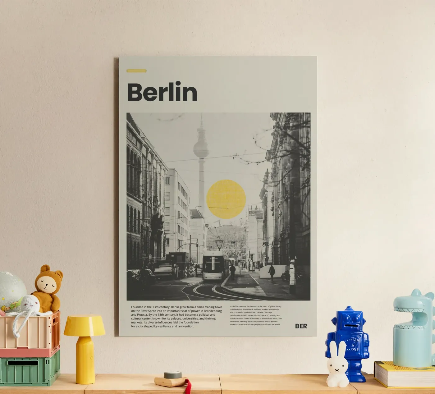 Berlin pannello forex da PurePeachStudio