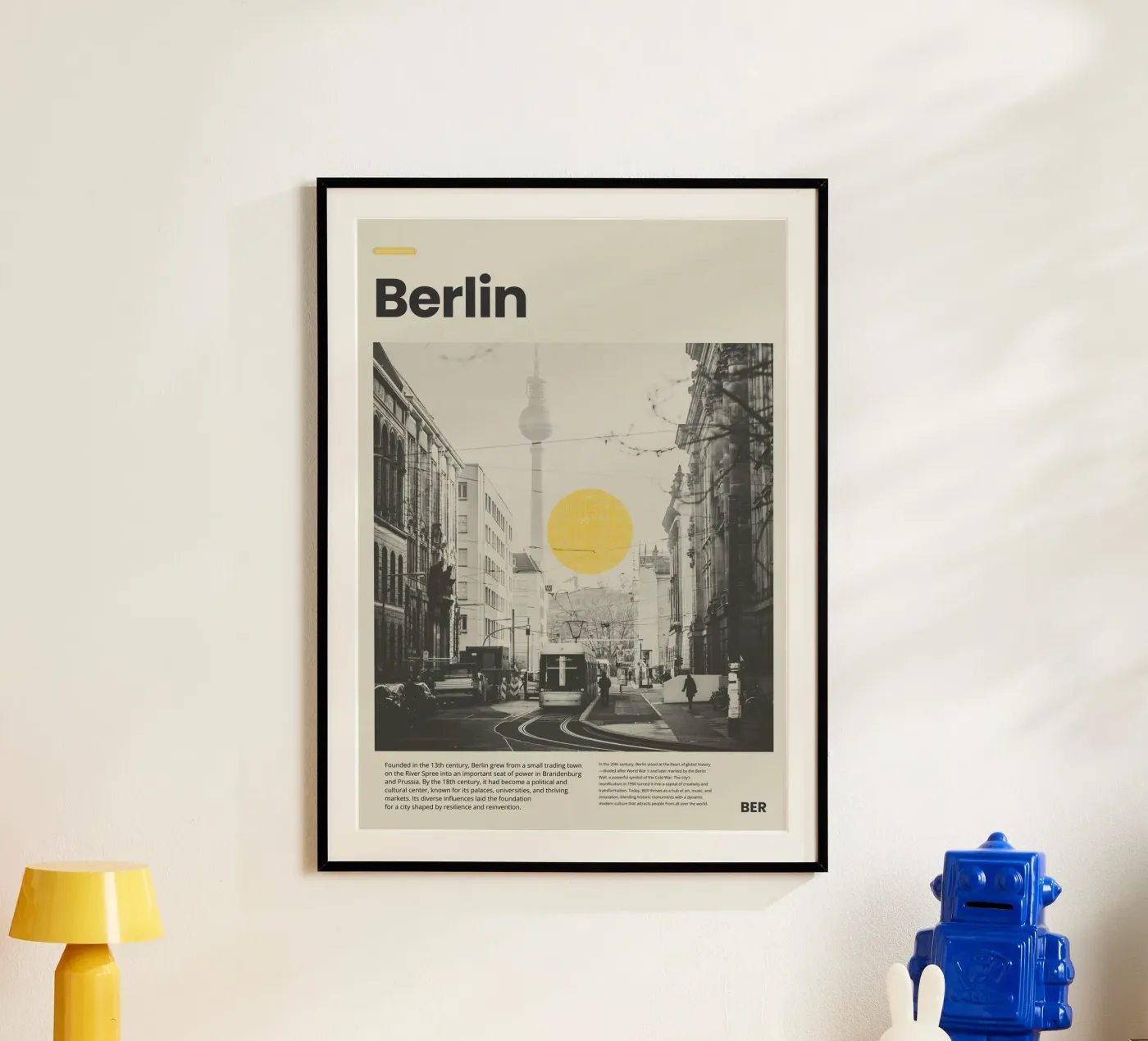Berlin poster da PurePeachStudio
