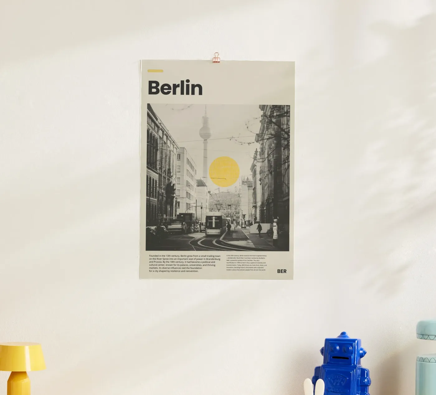 Berlin poster da PurePeachStudio