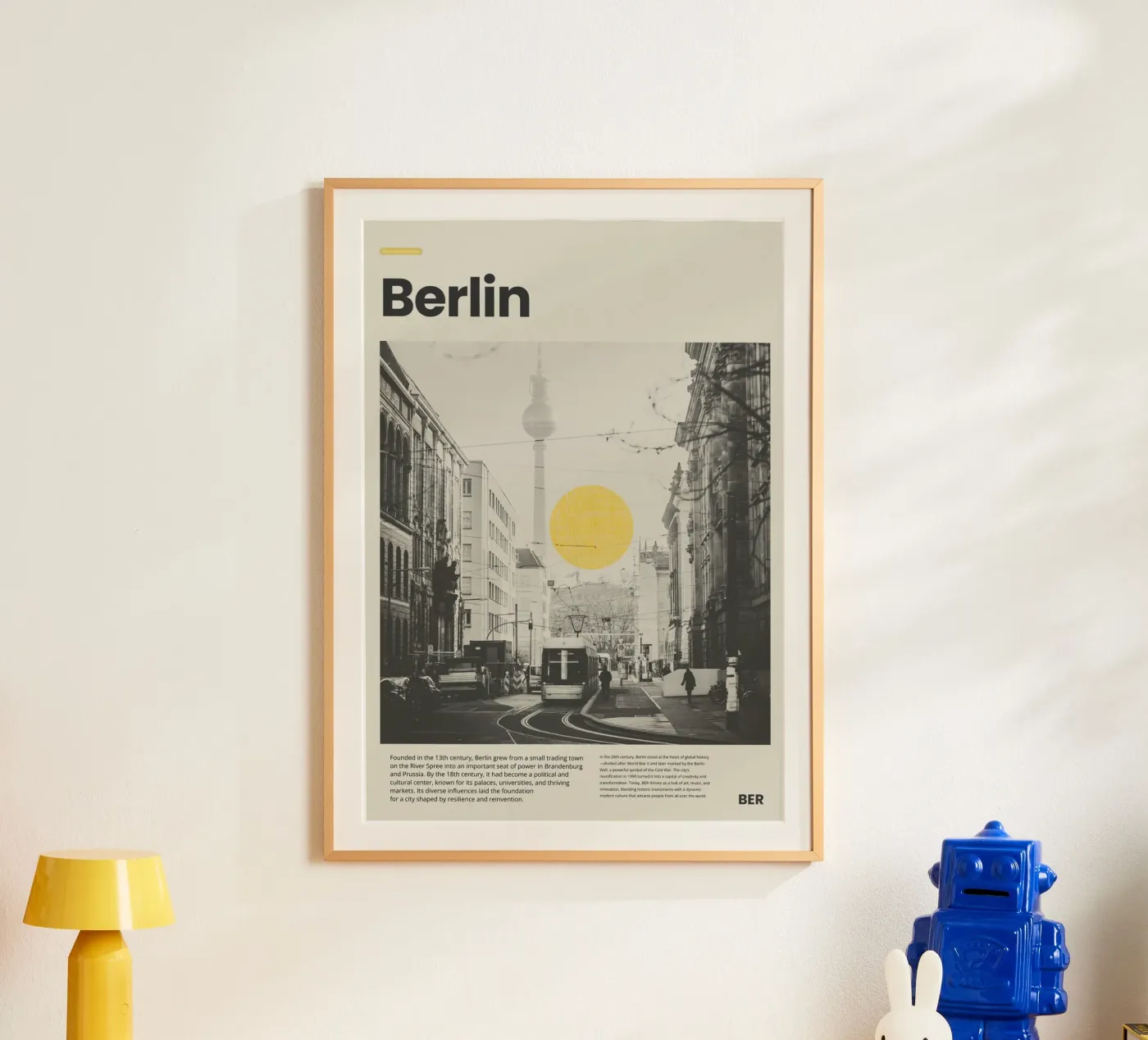 Berlin poster da PurePeachStudio