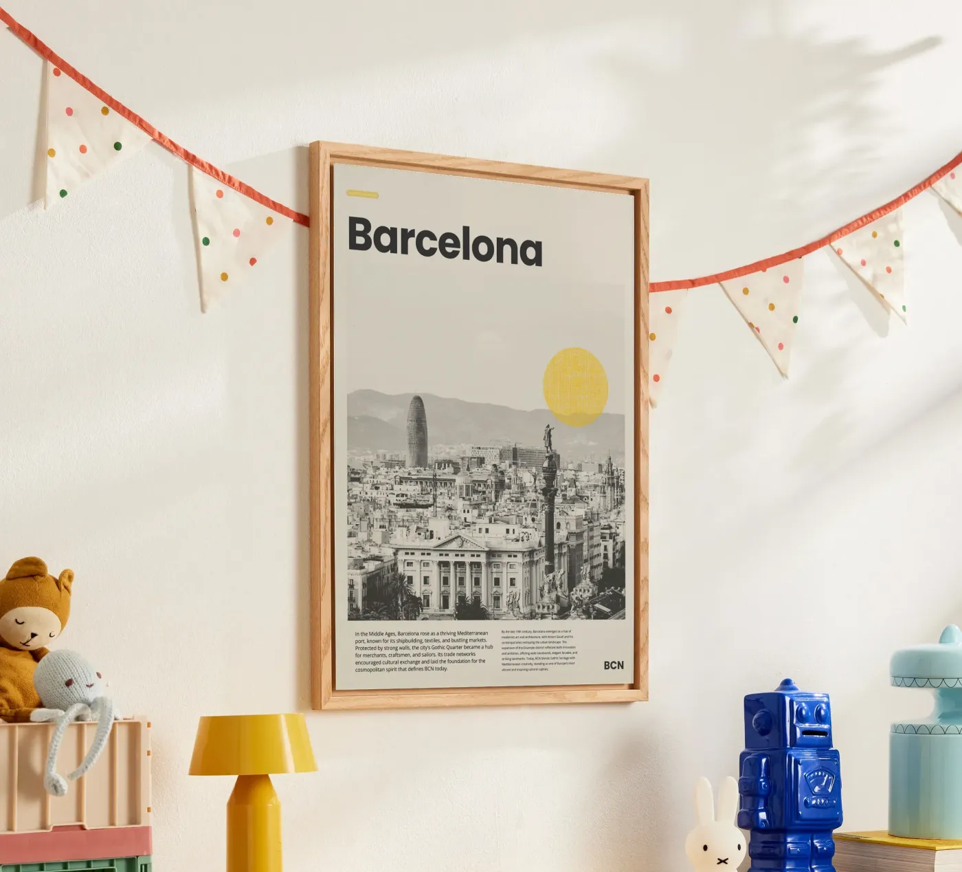 Barcelona plexiglass da PurePeachStudio
