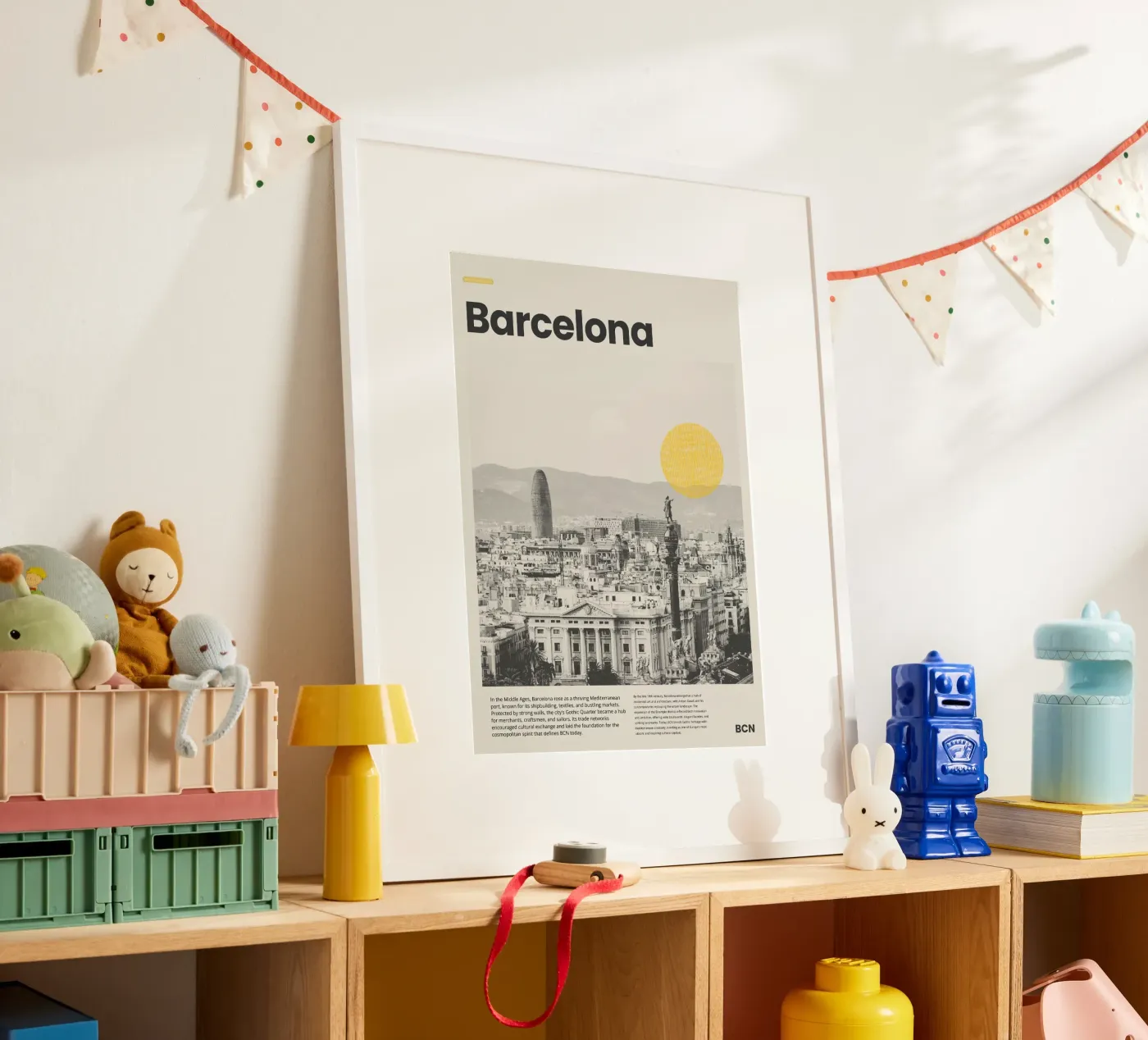 Barcelona poster da PurePeachStudio