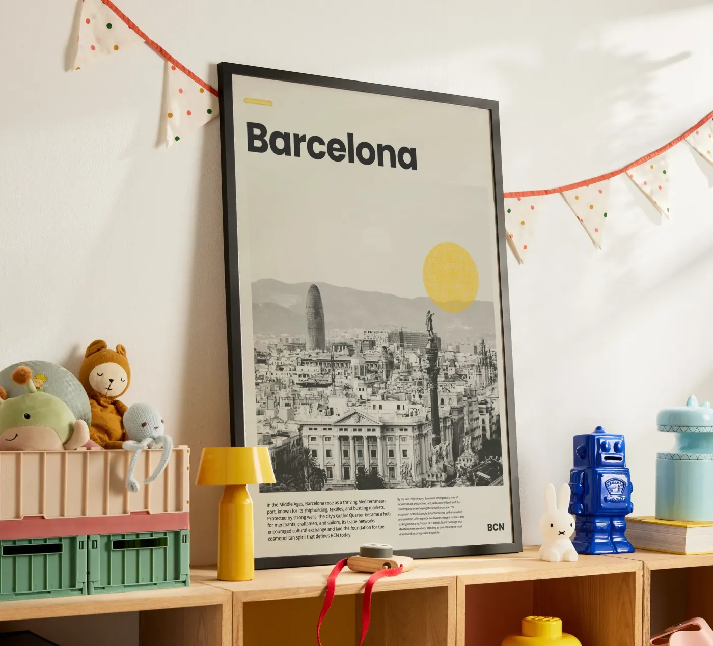 Barcelona poster da PurePeachStudio