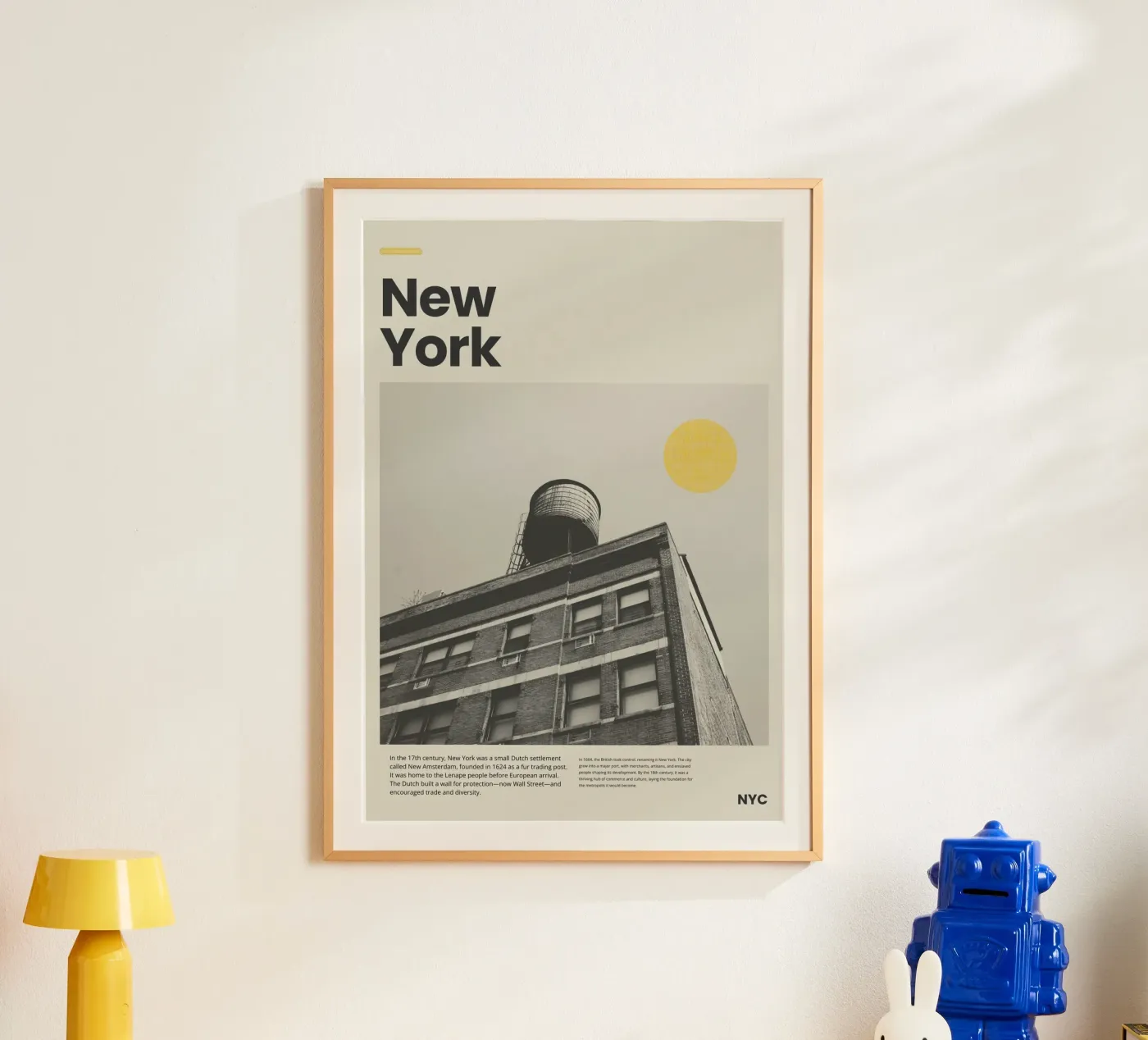 New York poster da PurePeachStudio