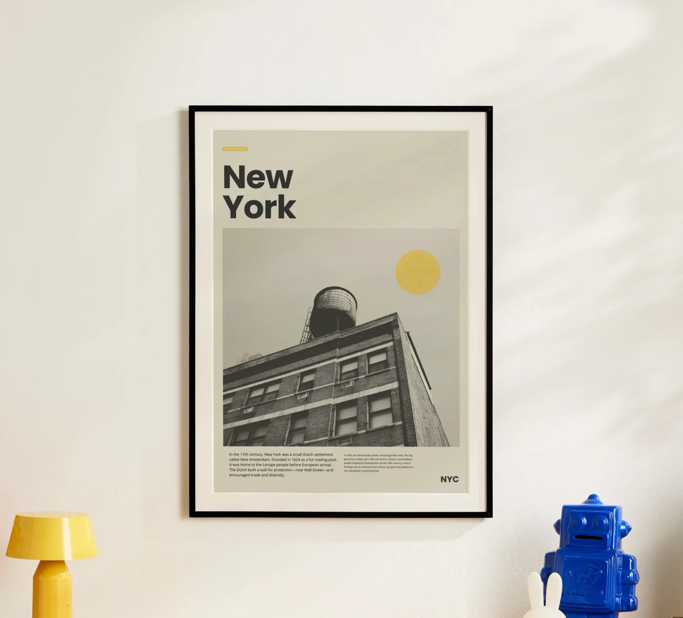 New York poster da PurePeachStudio