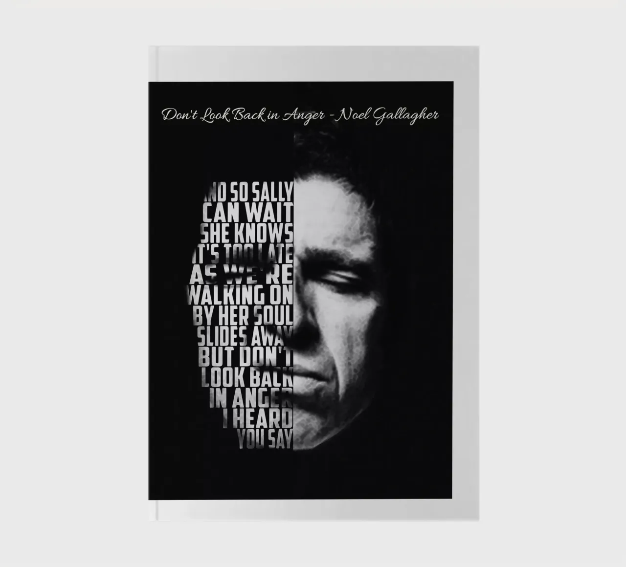 Don't Look Back in Anger notebook by Gunawan Rb